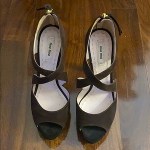 MIU MIU high heels